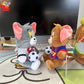 20cm Football Player Tom and Jerry Plush Toy - Soft and Huggable Stuffed Doll - Great as Ornaments and Gifts-