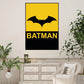 BEAST KINGDOM DC B-Batman Poster Small Prints Wall Painting Bedroom Living Room Wall Sticker Office-z2-30X40cm-