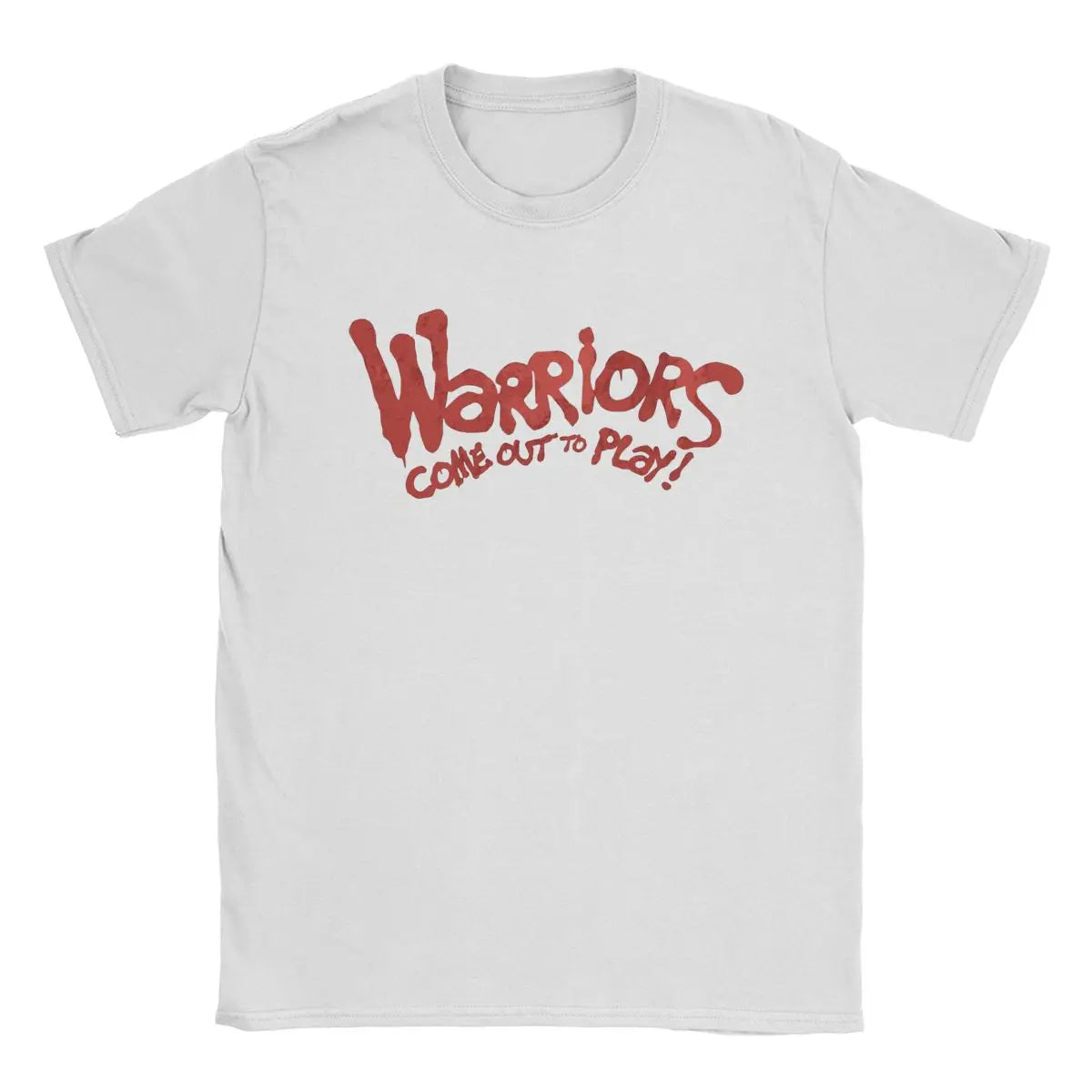 The Warriors Tee - Come Out to Play - Classic Movie Hipster Cotton Shirt for Men-WHITE-6XL-