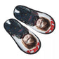 Memory Foam Slippers - Women's Comfy Warm Horror Chucky House Slippers-5-M-