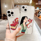 Disney Mulan Mushu Phone Case for iPhone 15 14 13 12 11 - Transparent Cover-