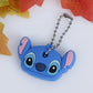 Stitch Silicone Key Caps - Cartoon Lilo & Stitch Protective Key Cover Holder Keychain Gift-