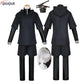 Japanese Anime Tokyo Ghoul Cosplay - Kaneki Ken Cosplay Costume with Hoodie, Jacket, Pants, Shorts, Full Set Outfits, Men's Uniforms, and Masks-Full Set-S-