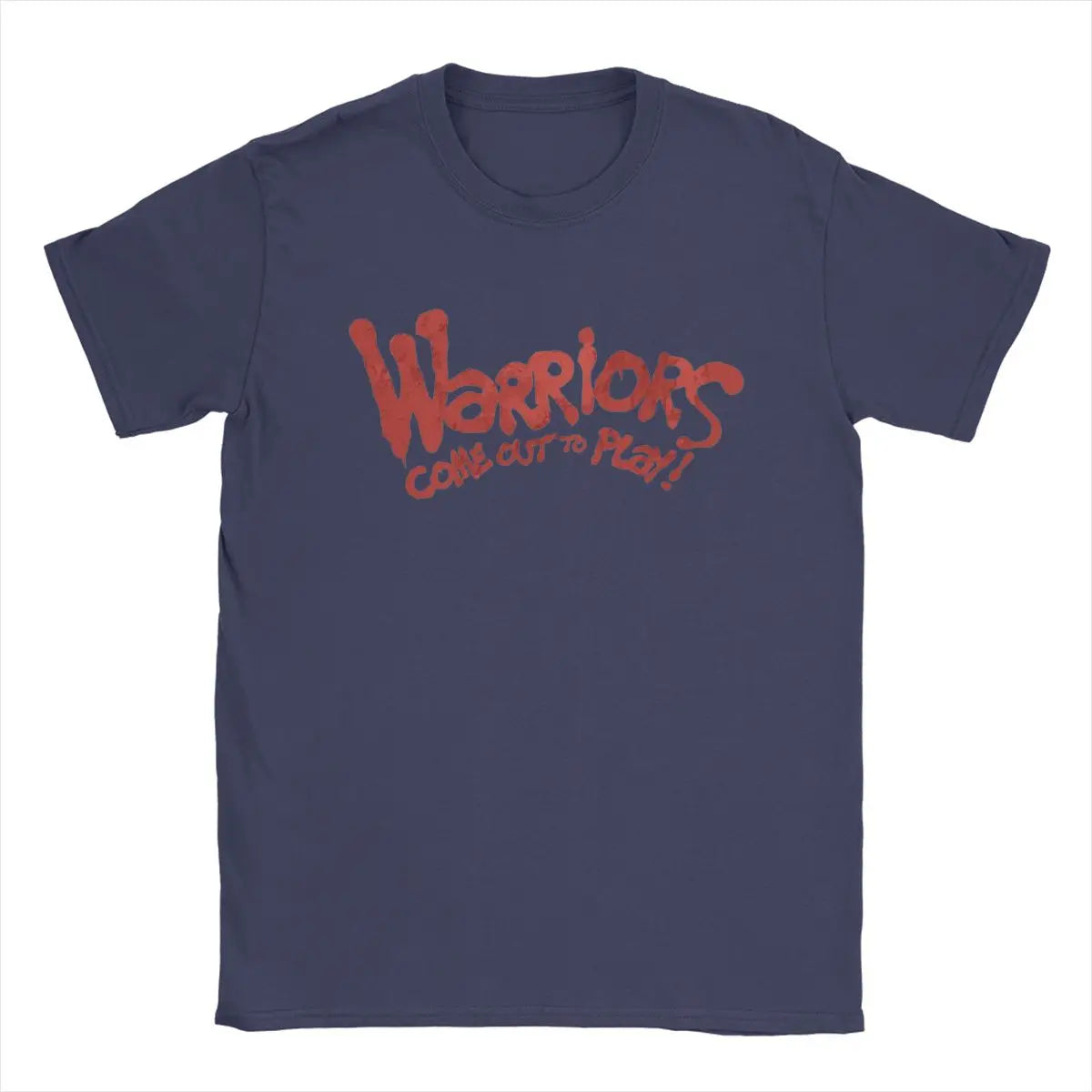 The Warriors Tee - Come Out to Play - Classic Movie Hipster Cotton Shirt for Men-Navy Blue-XXXL-