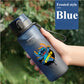 1000ML Stitch Water Cup Bottle - Cartoon Plastic Large Capacity Outdoor Sports Gift-3-560ML-