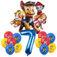 PAW Patrol Birthday Decoration Foil Balloon - Disposable Tableware Set Dog Chase Marshall Skye - For Kids Birthday Party Supplies-Balloon Set 7-29pcs-