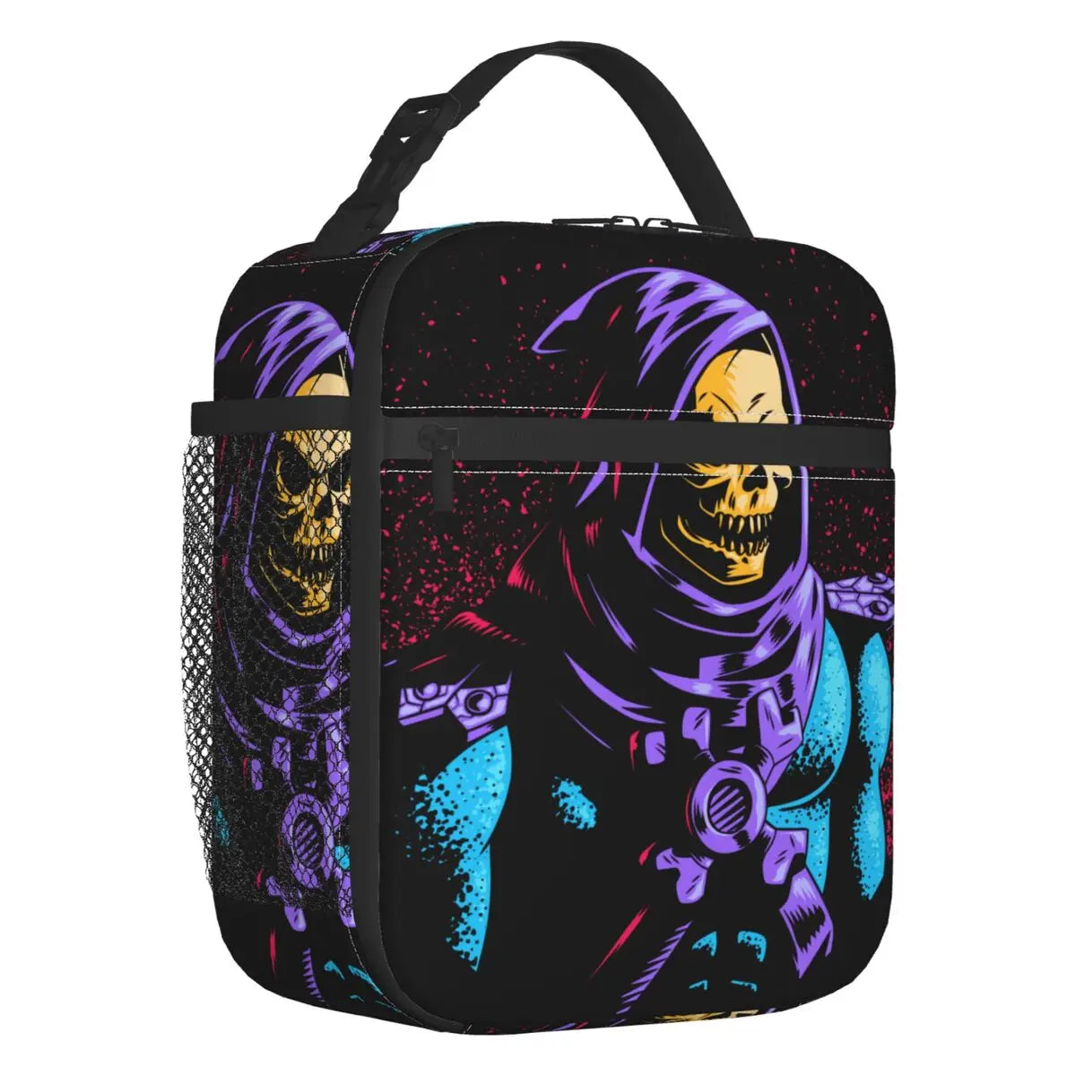 He-Man & Skeletor Insulated Lunch Tote Bag: Masters of the Universe Reusable Cooler for School & Work - Fan Gift-QCBQ-508-CHINA-26x21x11cm