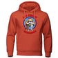 Los Pollos Hermanos Letter Print Men's Hoodie - Oversized-Brick Red-XXL-