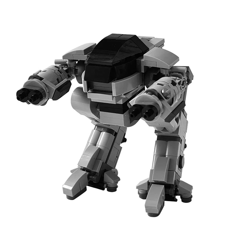 ED-209 RoboCop Building Block Model - UCS Scale Mechanical Robot MOC Gift-269 pcs-CHINA-