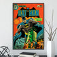 Batman Self-adhesive Poster Movie Wallpaper Figures Home Decoration Painting Wall Art DC Classic Covers Room Decor Kids Gift-33-28-11-40x60cm Unframed-CHINA