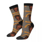 ALF TV Series Support Your Local Alien Socks - Men's Retro Hip Hop Seamless Crew - Unique Pattern Printed Gift-3 Black-One Size-