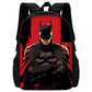 Child Superhero Batmans School Backpack with Lunch Bags ,Pencil Bags ,School Bags for Boys Girls Best Gift-BB-212X22A6-