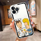 Cartoon Beavis and Butt-Head Phone Case for iPhone 11 12 Mini 13 - Transparent Shell-z2-iPhone11pro-