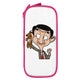 Mr. Bean Cartoon - Pen Box - Large Capacity - Kids’ School Supplies - Gift Idea-Pink-