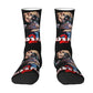 Chucky Childs Play Horror Movie Socks - Cute Printed Design - Women & Men Stretch Crew for All Seasons-7-Crew Socks-