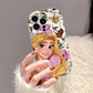 Disney Rapunzel Cute Phone Case for iPhone 15 14 13 12 11 - Wave Oil Funda Cover-iPhone 15 Pro Max-WA7101NYB-