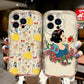 Disney Princess Snow White Phone Case for iPhone 15 14 13 12 11 - Wave Oil Cover for Protection-