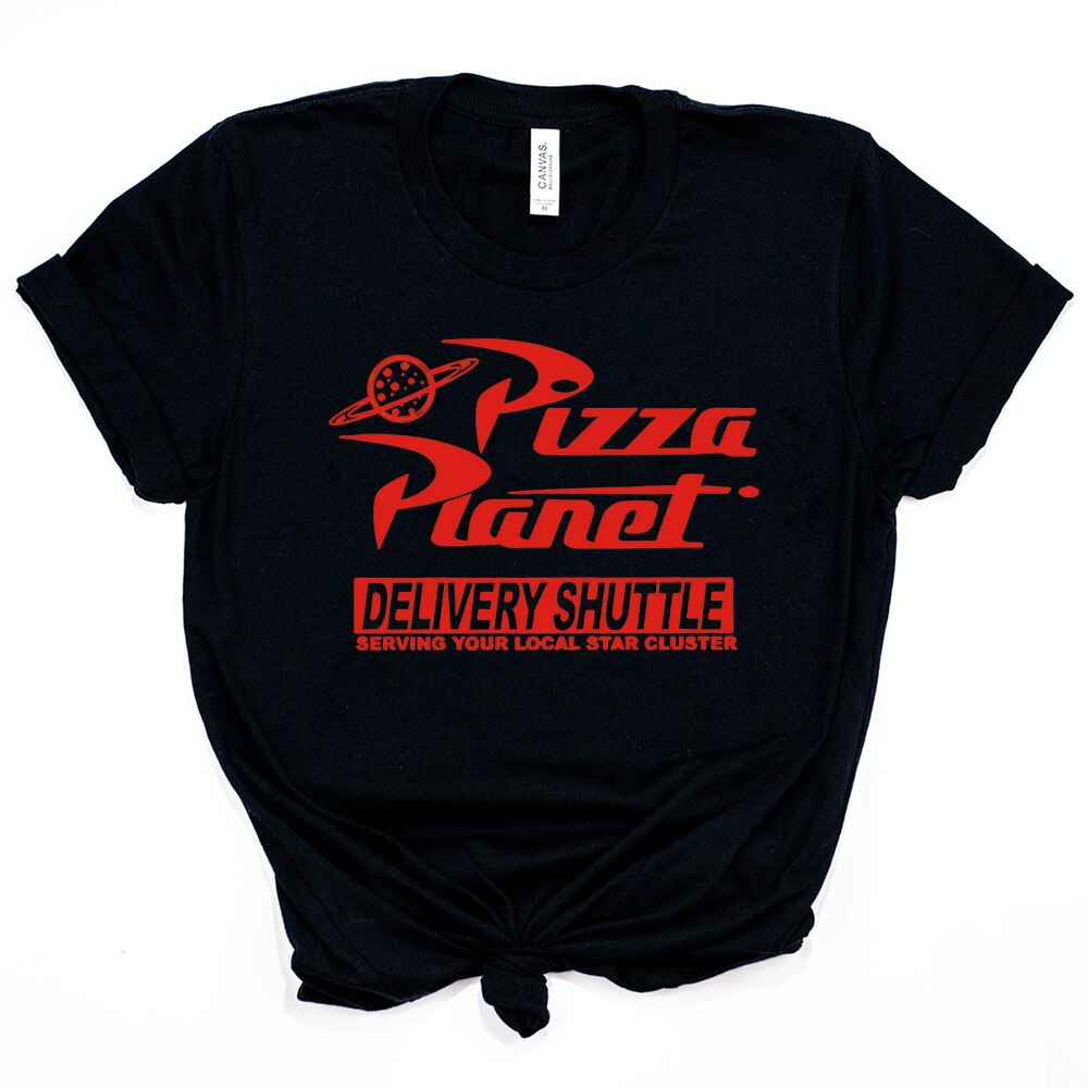 Pizza Planet Shirt - Vacation T-Shirt - Retro Television And Video - 1990s Garment-