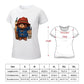 Paddington Bear in London T-shirt - Summer Clothes Hippie Clothes T-shirts for Women-