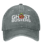 Classic Ghostbusters Denim Dad Hat - Distressed Unisex Baseball Cap for Running or Golf-GRAY-One Size-