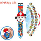 PAW Patrol Birthday Party Decoration Kids Toy Hat Gift - Aluminum Foil Balloon Disposable Tableware - New Banner Boy Event Supplies-Gift(Marshall Watch)-