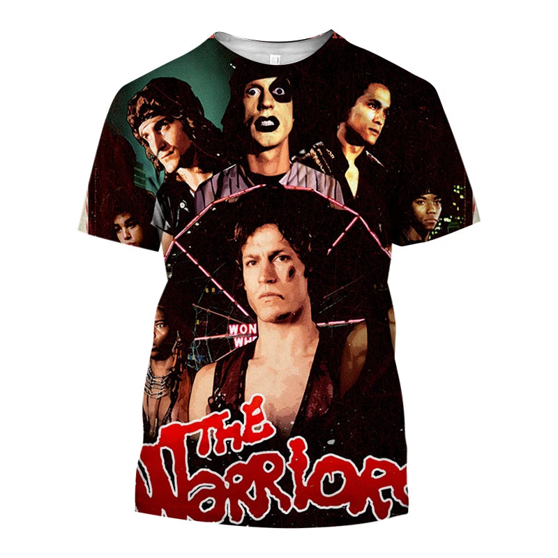 The Warriors Tee - Fashion Casual O-Neck Design - Streetwear Movie T-Shirts for Men-ML0223-2-3XL-