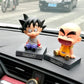 Dragon Ball Z Bobblehead Toy - Goku and Kuririn Action Figures - Fun Car Decorations-