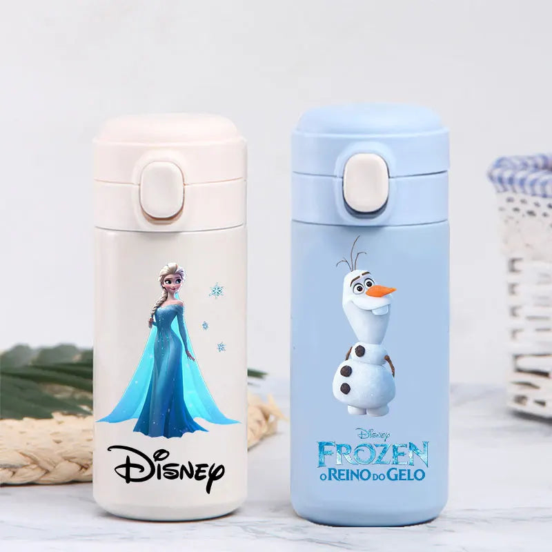 Disney Princess Thermal Bottle - 320ML/420ML Stainless Steel Outdoor Sports Water Cup Featuring Frozen Characters-