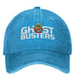 Classic Ghostbusters Denim Dad Hat - Distressed Unisex Baseball Cap for Running or Golf-Blue-One Size-