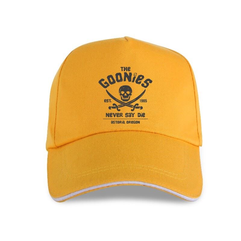 The Goonies Never Say Die - Snapback Baseball Cap - Summer Hat For Men and Women-P-Yellow-