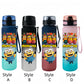 Despicable Me Minions Sports Water Bottle - 650ML Large Capacity Plastic Bottle for Outdoor Activities-xh16-Style A-