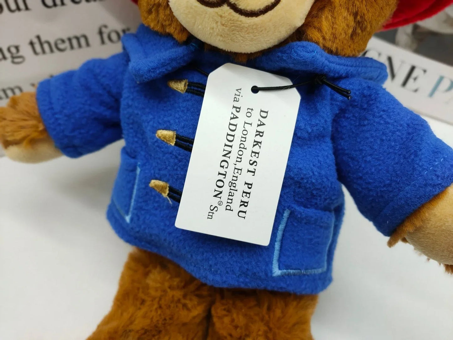 Paddington Bear Plush Dolls - Britains Favourite Bear - Stuffed Teddy 29cm - Lovely Quality Children Christmas Birthday Gifts-29CM-29cm-