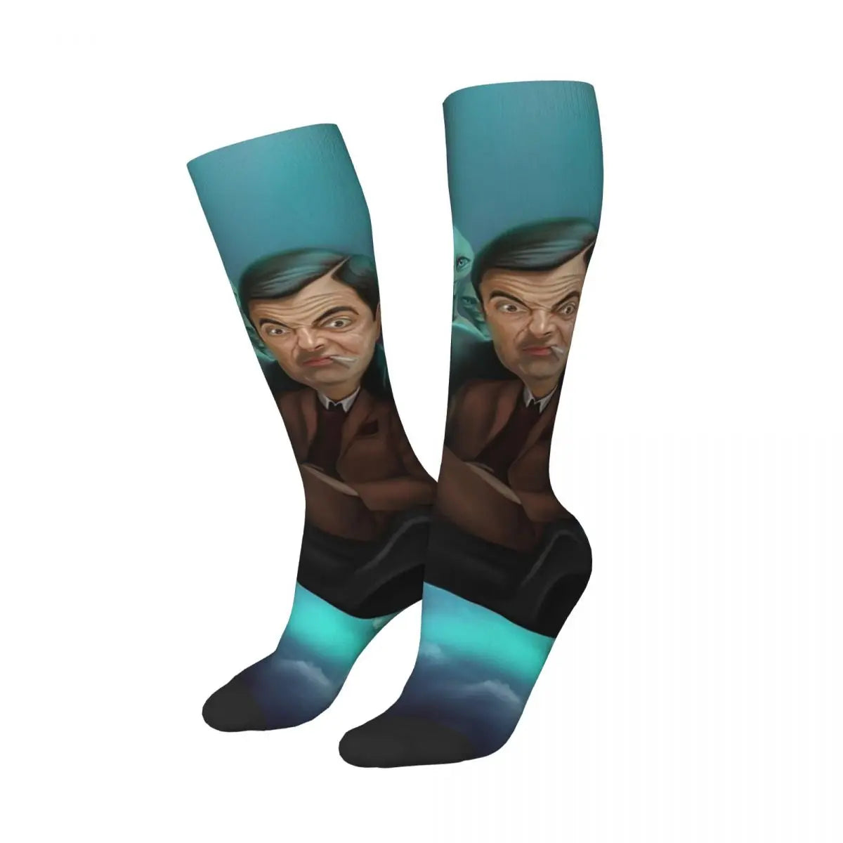 Mr. Bean Socks – Harajuku High-Quality All-Season Accessories, Perfect Christmas Gift for Unisex Fans-3-One Size-