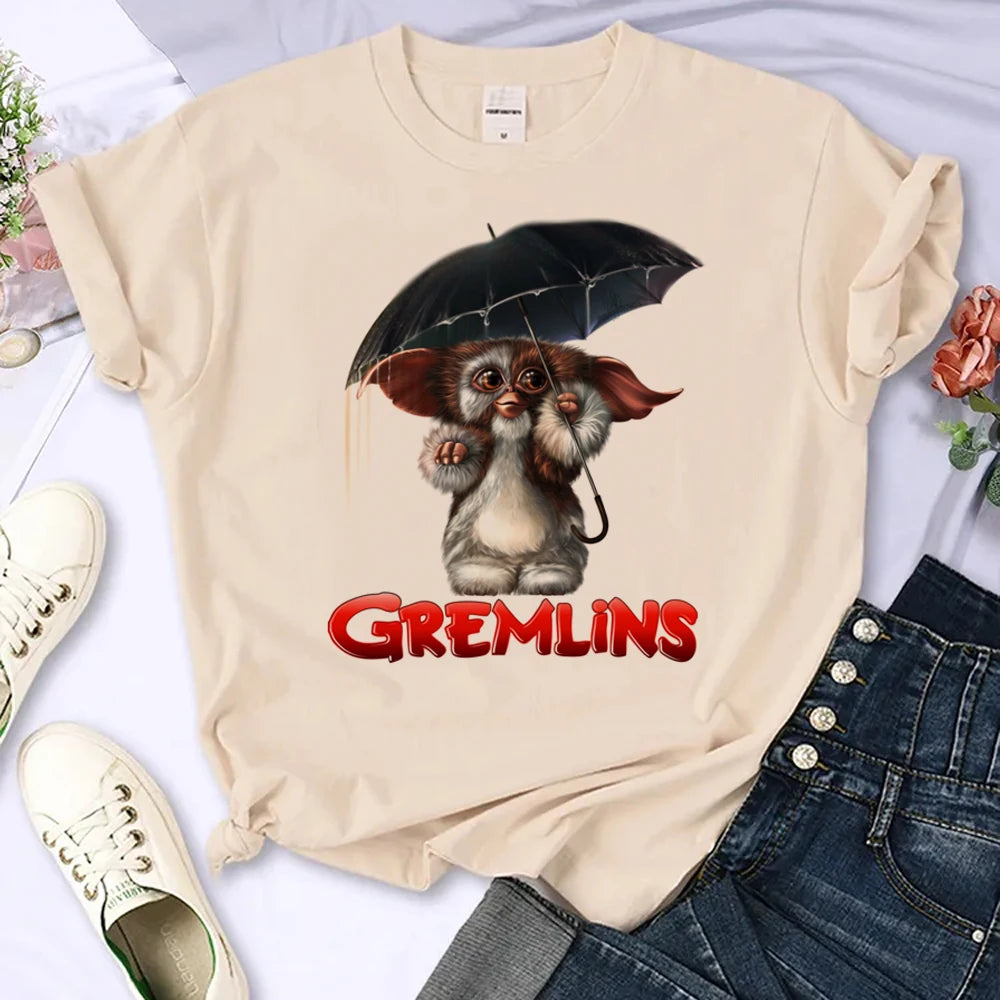 Gremlins T Shirt Women - Anime Streetwear Comic - T Shirt Female Designer - Women Clothes-YY268-11 KAQISE-CHINA-XXXL