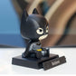 11cm Marvel The Avengers batman Car Doll Shaking Head Auto Interior Kawaii Tabletop Ornament Bobble Head Kids Toys Child Gift-