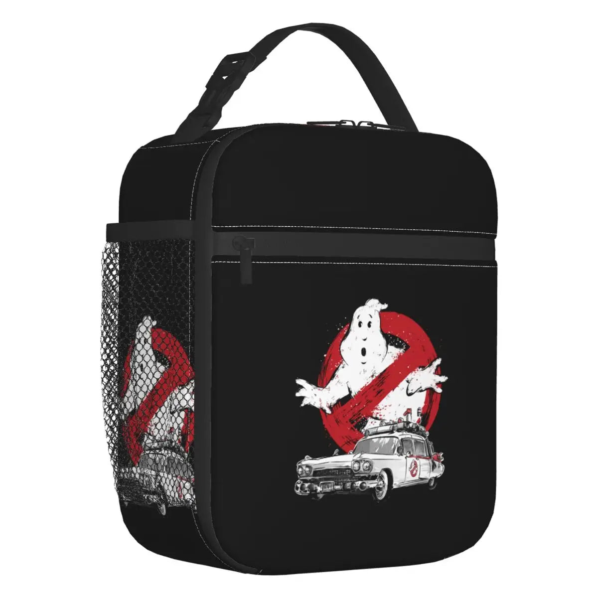 Ghostbusters Slimer Lunch Bag - Portable and Multifunctional - Green Ghost Supernatural Movie Box-14-Lunch Bag-