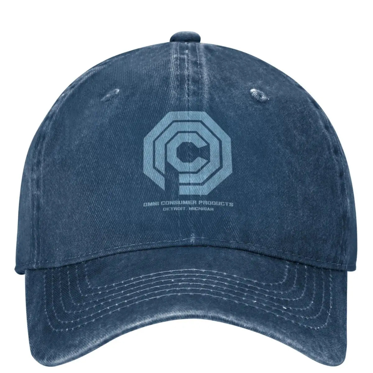 OCP Baseball Cap - RoboCop Omni Dark Casual Hip Hop Hat - Outdoor Sport Cap Gift for Couples-Navy Blue-as picture-