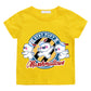 Ghostbusters Kids Cartoon T-Shirt - 100% Cotton Summer Tops for Boys and Girls-yellow-12T-