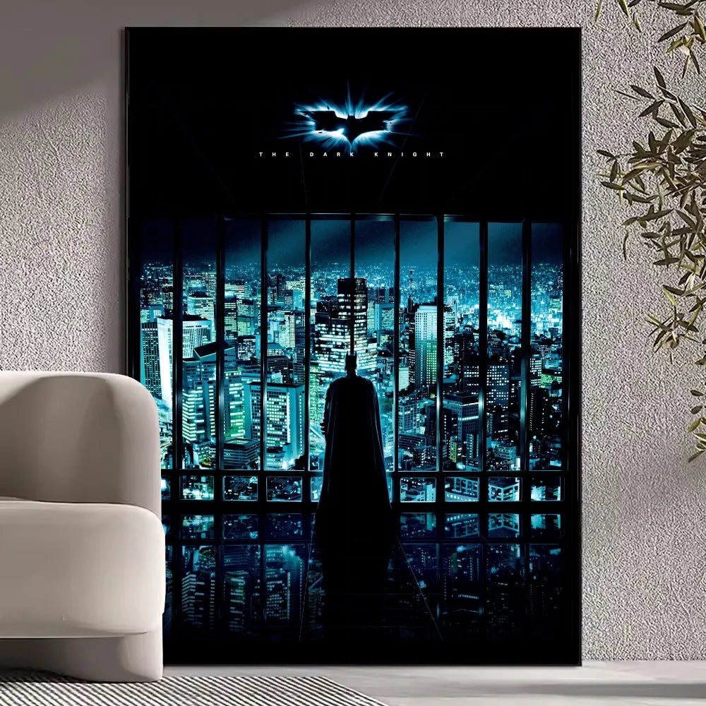 Beast Kingdom Batmans Poster Prints Wall Pictures Living Room Home Decoration-z8-30X45cm-