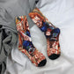 Chucky Childs Play Horror Movie Socks - Cool Unisex Design - Autumn Winter Non-slip Basketball Style-WHITE-One Size-