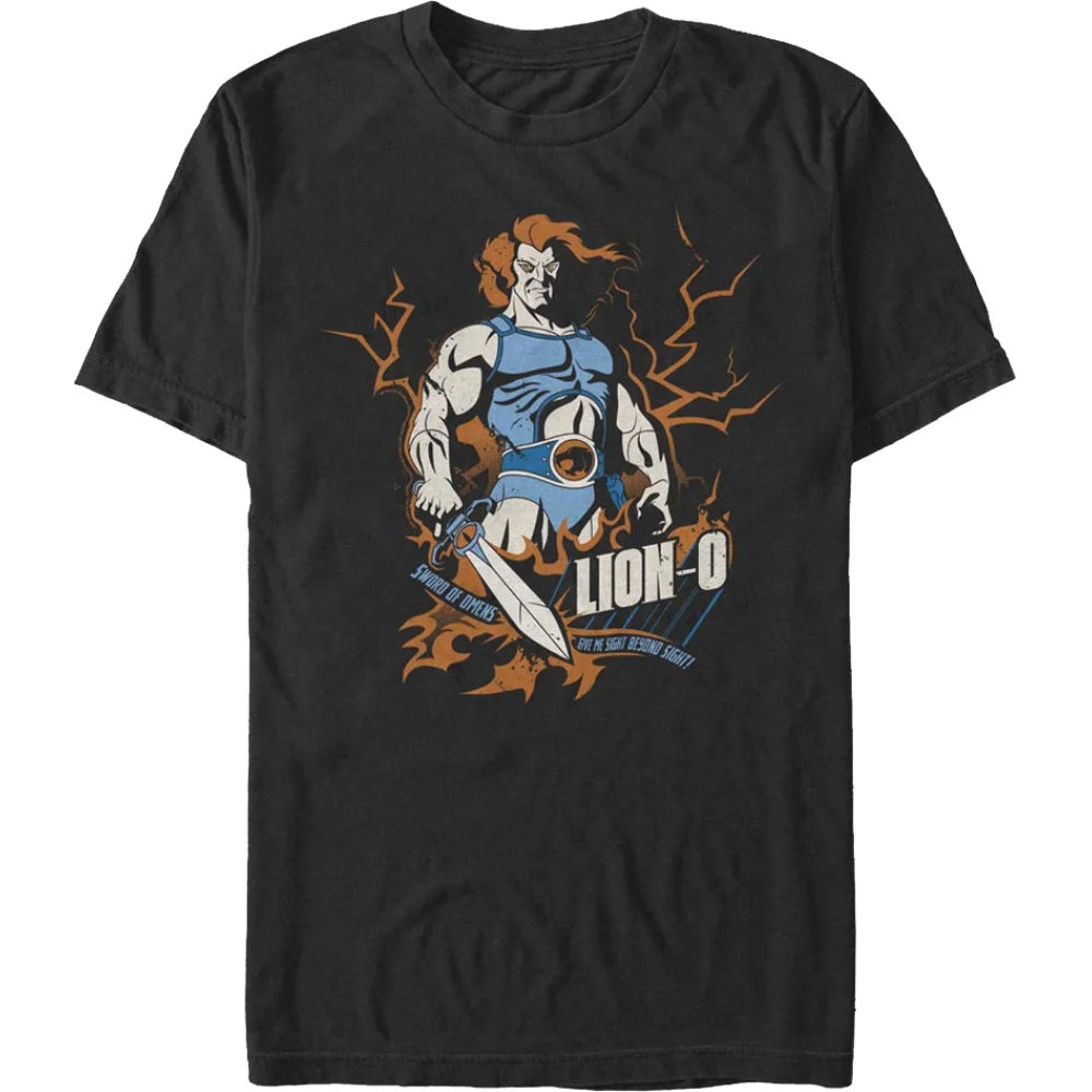 Sword of Omens T-Shirt - ThunderCats Men Women Tee - Animated Series Revival-