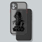 Disney Star Wars Battleship Frosted Translucent Case for iPhone 15 14 13 - Soft, Protective, Mini Cover-iPhone 15 Pro-FA9302HES-