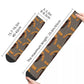 ALF TV Series Support Your Local Alien Socks - Men's Retro Hip Hop Seamless Crew - Unique Pattern Printed Gift-