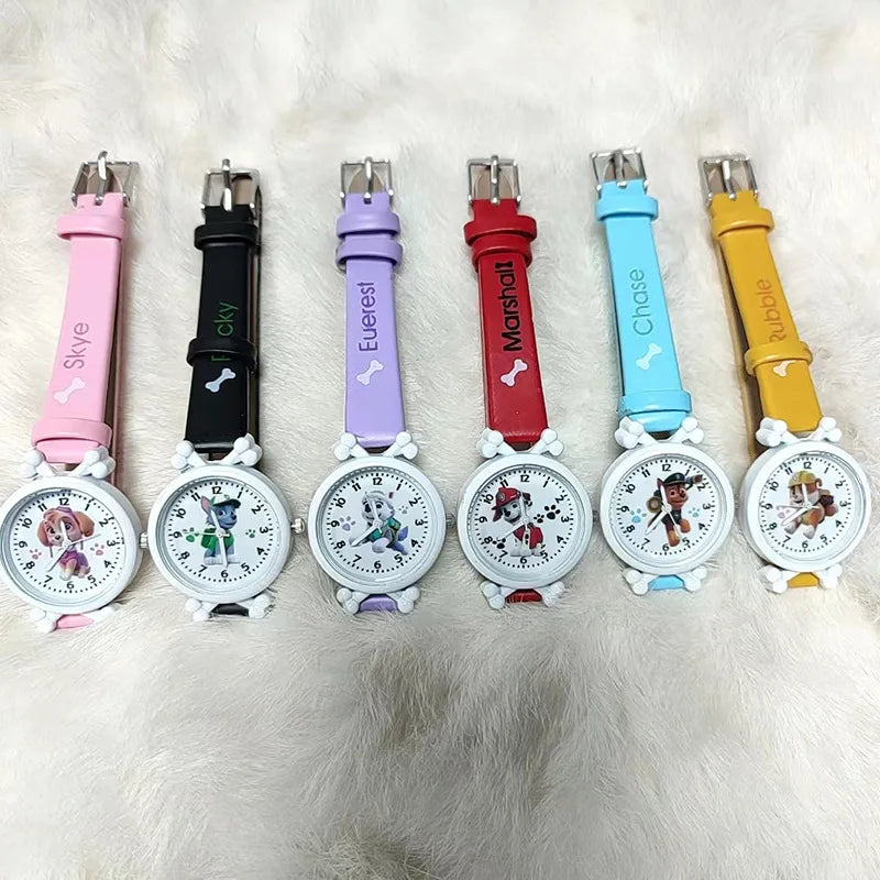 Paw Patrol Digital Watch - Cartoon Anime Character Design - Waterproof Kids Watch - Great for Birthday Gifts-