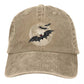 Bat Gifts Baseball Cap Men Hats Women Visor Protection Snapback Midnight Flyer Caps-Khaki-One Size-