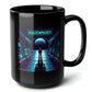 Shadow Marks Black Mug (15oz) - gaming arcade-15oz-