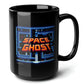 Space Ghost Black Mug (15oz) - arcade game-15oz-