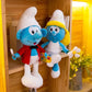 2023 New 40cm Cartoon Character Creative Smurf Cute Plush Toy Kawaii Doll Children’s Soothing Toy Birthday Gift Christmas Gift-