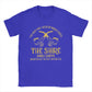 Men's T-Shirt - The Shire Smoke Shoppes - Lords of The Rings Tee - Cotton Short Sleeve Crewneck Plus Sizes-Blue-4XL-