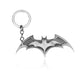 Batman Darts Metal Keychains Cosplay Props Film Television Works Peripheral Gifts Men Women Backpack Jewelry Accessories-K039-silver-